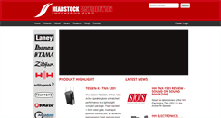 Desktop Screenshot of headstockdistribution.com